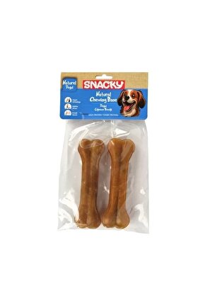 Natural Preslenmiş Yüksek Proteinli Köpek Çiğneme Kemiği 2 Adet 95 Gr