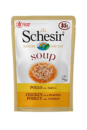 Yetişkin Kediler için Doğal Tavuklu ve Balabaklı Tamamlayıcı Mama 85 gr