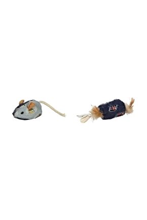 Meranroll ve Mouse Peluş Kedi Oyuncağı 16.5 Cm