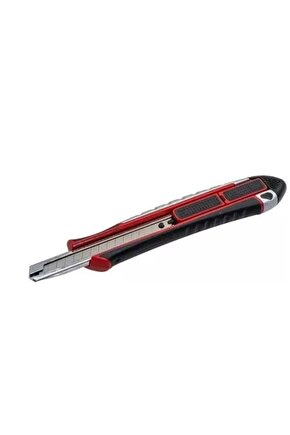 Pro Metal Gövde Maket Bıçağı Emniyetli Otomatik Kilitli 9 mm-İZELTAŞ 14000005048