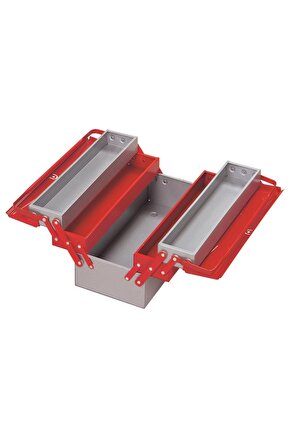8420336305 Metal Takım Çantası 5 Gözlü Uzun (Boş)
