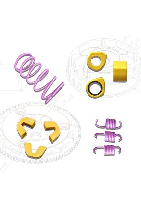 Scooter 125 Speed Up Paketi (Baga 12 Gr)