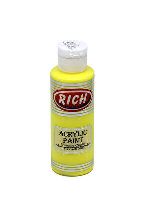 Akrilik Boya 120 cc Açık Sarı 110