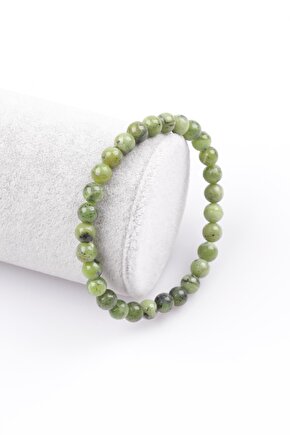 Yeşim Doğal Taş Bileklik 8 Mm
