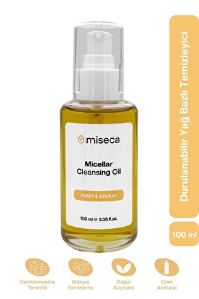 Micellar Durulanabilir Yağ Bazlı Temizleyici 100 ml | Tüm Cilt Tipleri