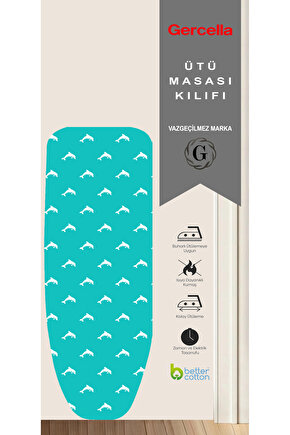 COMFORT YUNUS TURKUAZ ÜTÜ MASASI KILIFI BEZİ ÖRTÜSÜ IRONING BOARD COVER EV GEREÇLERİ