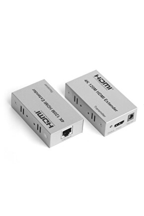 E124k 120 Metre Cat5e6 4k Hdmi Extender Sinyal Uzatıcı