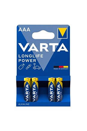Pil Longlife Power Alkaline 1.5V AAA Micro 4 lü