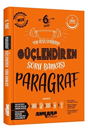 Ankara Yayıncılık 6.Sınıf Paragraf Güçlendiren Soru Bankası