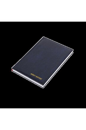 Nöbet Defteri 22x32 200 Yaprak Suni Deri Kapaklı