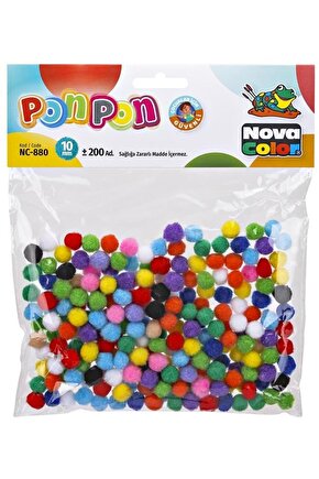 Marka: Color Ponpon 10 Mm 200 Lü Nc-880 Kategori: Kırtasiye Seti