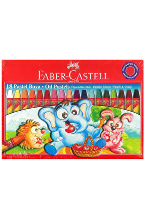 Karton Kutu Pastel Boya 18 Renk 125318