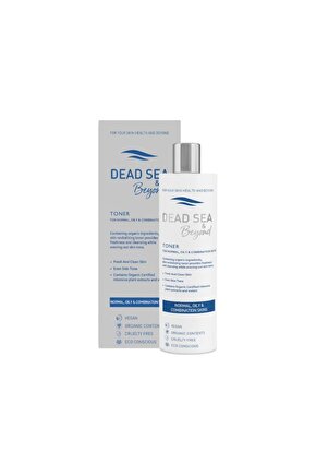 DEAD SEA & Beyond Toner Normal, Yağlı ve Karma Ciltler Tonik 200 ml