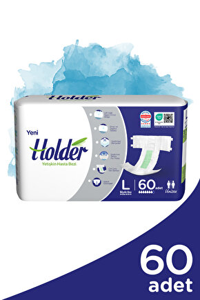 Hasta Bezi Bel Bantlı Tekstil Yüzey Large 2 Paket 60 ADET