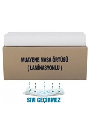 -med Muayene Masa Sedye Örtüsü Lamineli 50 Mt 20 Adet