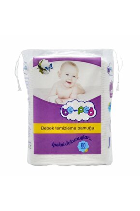 Bebek Temizleme Pamugu Be Ped 60lı Paket 10lu