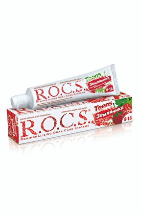 Rocs Teen Yaban Çileği Diş Macunu 60 Ml
