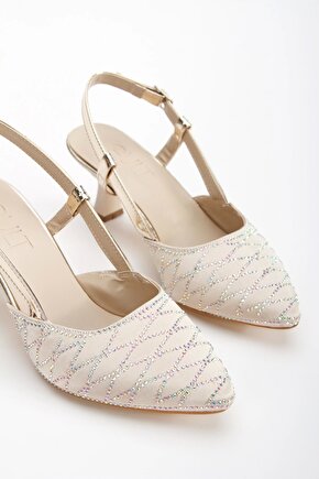 Kadın Saten Yazlık Ayakkabı