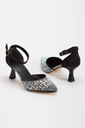 Kadın Önü Taşlı Ayakkabı