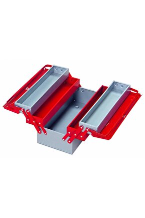 8420336305 Metal Takım Çantası 5 Gözlü Uzun (Boş)