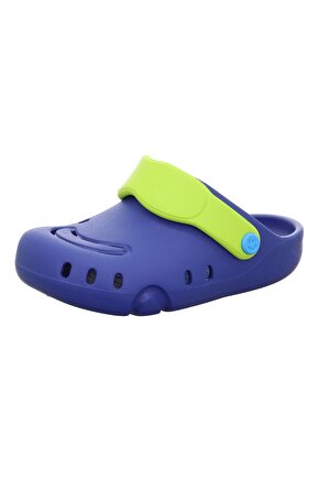 Mavi Erkek Çocuk Düz Sandalet