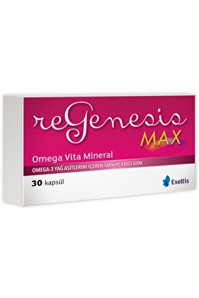 Max Takviye Edici Gıda 30 Kapsül