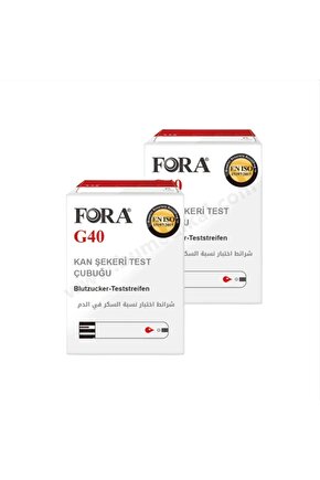 G40 Şeker StripÇubuk 50li x 2 Kutu - 100 adet