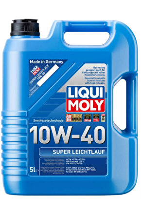 Super Leichtlauf 10W-40 Sentetik Motor Yağı (5 Litre) Yeni Üretim Tarihli