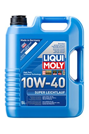 Superleichtlauf 10w-40 5 Litre Motor Yağı (9505)