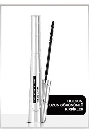 Paris False Lash Telescopic Fiber Siyah Maskara