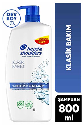 Klasik Bakım Şampuan 800 ml