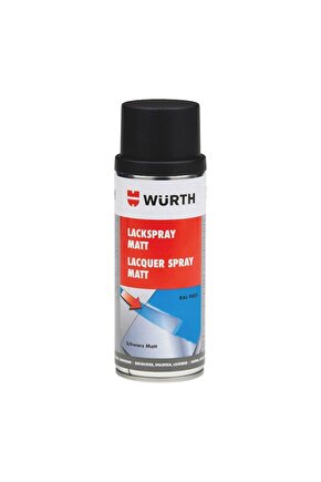 SPREY TAMPON BOYA MAT SİYAH 400 ML