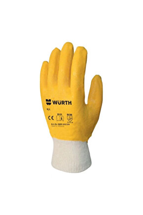 Sarı Nitril Iş Eldiven 9l 1 Çift