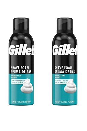 Tıraş Köpüğü Shave Foam Sensitive Traş Köpüğü 200 mlx2ADET