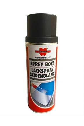 Siyah Mat Sprey Boya 400 ML