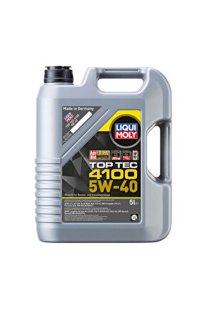 Top Tec 4100 5w-40 Tam Sentetik Motor Yağı 5 Lt. 9511 ( 2025 )