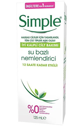 Marka: Su Bazlı Nemlendirici 125ml Kategori: Yüz Kremi