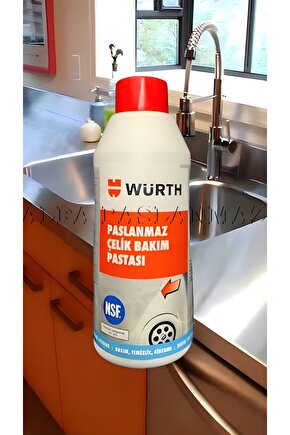 Paslanmaz Krom Çelik Bakım Pastası 400 gr Germany