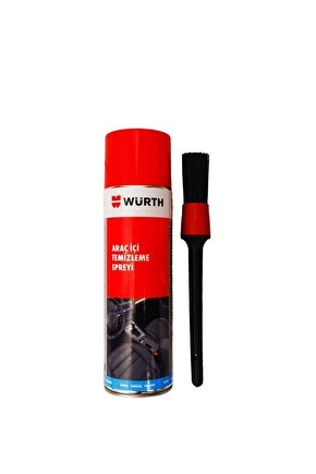 Araç Içi Temizleme Köpüğü 500 ml Ve Detay Temizlik Fırçası