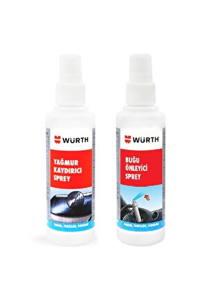 Yağmur ve Buğu Kaydırıcı Set 150ml