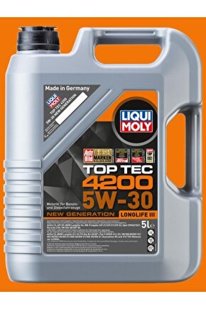 Toptec 4200 5 Litre 5W30