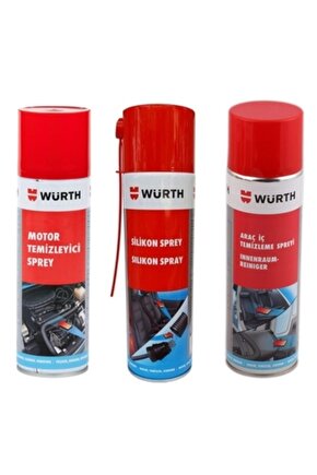 Motor ve Araç İçi Temizleme Sprey ve Silikon Sprey