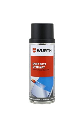 Mat Siyah Isıya Dayanıklı Egzoz Soba Sprey Boya 650 C