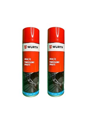 2 Adet Araç Içi Temizleme Sprey 500x2 =1000ml Orijinal