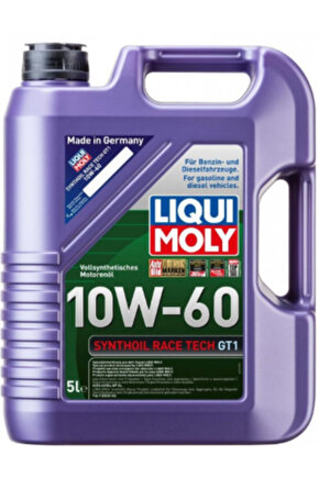 Synthoil Race Tech Gt1 10w-60 Motor Yağı 5 Litre