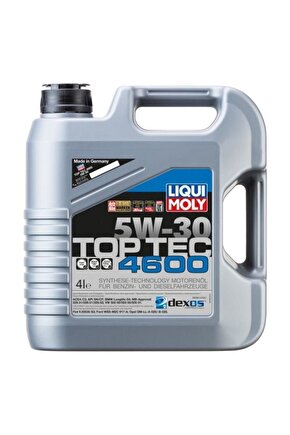 Lıquı Moly 5w30 Motor Yağı Tam Sentetik Top Tec 4600 4 Litre (3763)