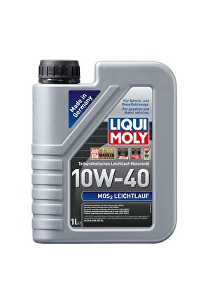 Mos2 Leichtlauf 10w-40 Motor Yağı 5lt Üretim 062024