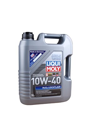 Mos2 Leıchtlauf 10w-40 Motor Yağı 5 Lt Üretim 062024 (2184)