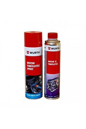 Motor Iç Temizleyici 400ml + Motor Temizleme Sprey 50