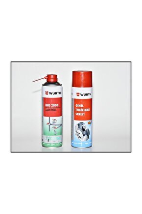 HHS 2000 + Würth Balata ve Genel Temizleme Spreyi 500 ml.